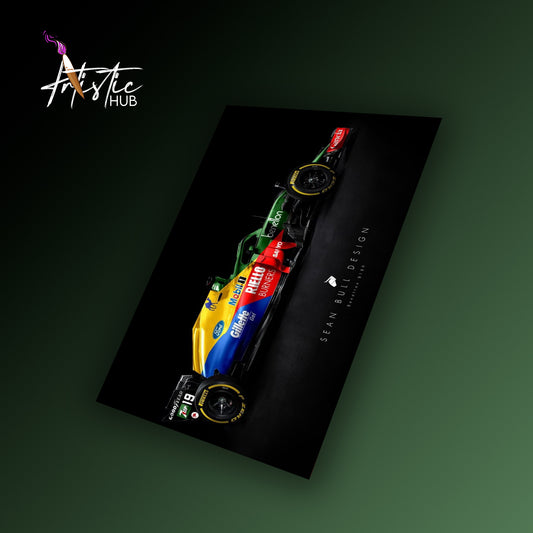 Jordan191 Formula 1 Plate