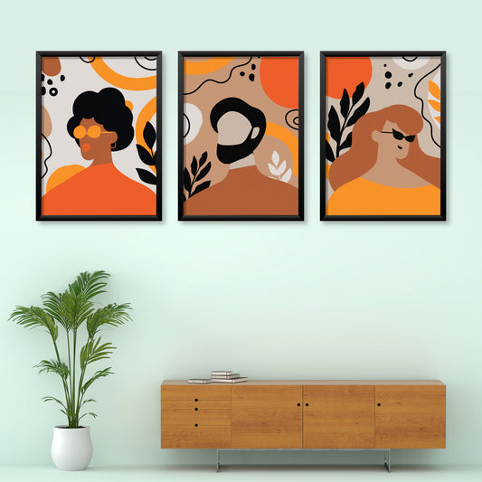 MINIMALIST WOMEN 3 PANEL