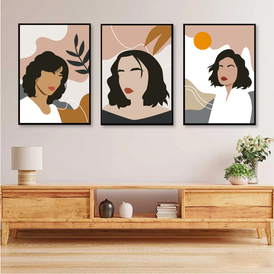 MINIMALIST WOMEN 3 PANEL